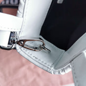 TOTE 18 BAG IN WHITE CALFSKIN