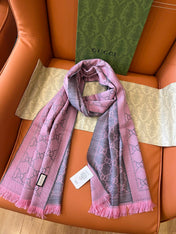 GUCCI 25S SCARF 180 IN WOOL 644860