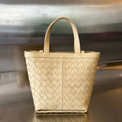 FLIP FLAP 23 BAG IN BEIGE LAMBSKIN