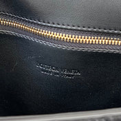ANDIAMO 21 IN BLACK LAMBSKIN