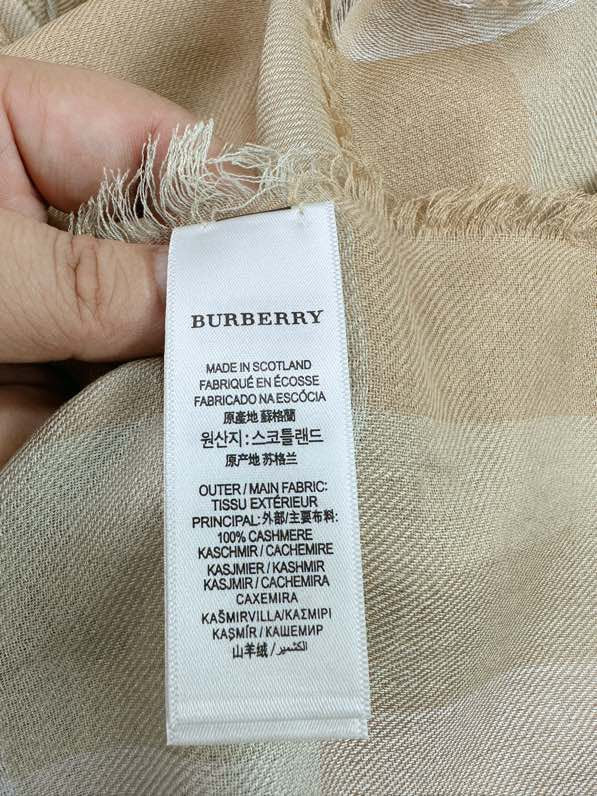 BBR SCARF 200 CM IN CASHMERE 740383