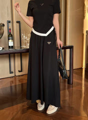 PRADA 26S TOP AND SKIRT SET STYLE 835