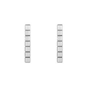 ICE CUBE SILVER EARRINGS