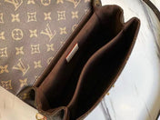 LV MESSENGER BAG 25 IN BROWN MONOGRAM CANVAS