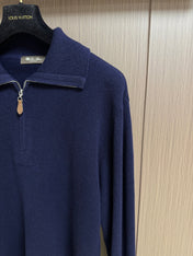 LP 26S ZIP NECK KNIT SWEATER 427