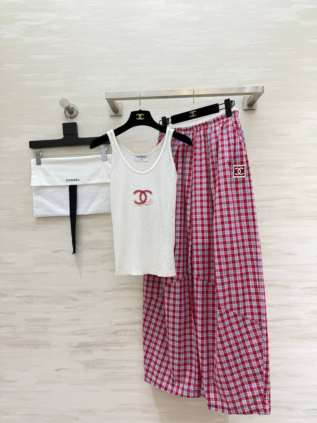 CHANEL 26S KNIT CAMISOLE TOP 1443