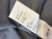 CELINE 26S LONG SHORT SLEEVE DENIM DRESS 367