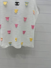 CHANEL 25S PATCHWORK TANK TOP 264142