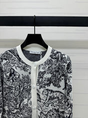 DIOR JACQUARD KNIT CARDIGAN 274879