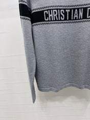 DIOR 25S LONG-SLEEVED KNIT SWEATER STYLE 036