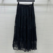 DIOR 26S LACE MIDI SKIRT 1313