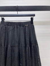 DIOR 26S LACE MIDI SKIRT 1313
