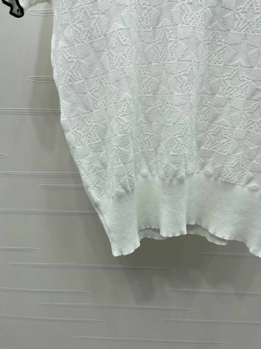 DIOR 26S SHORT-SLEEVE KNIT TOP 1387