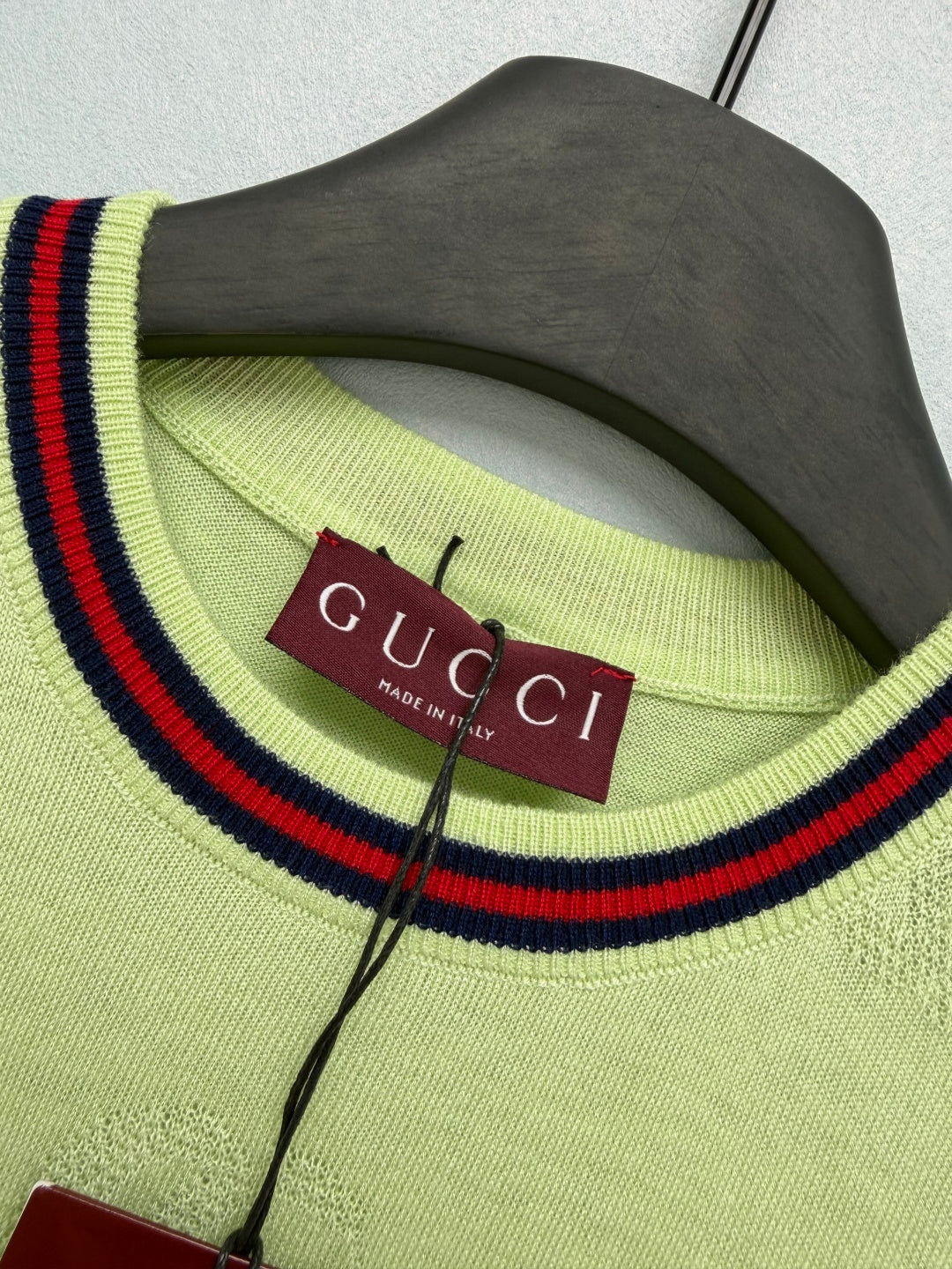 GUCCI 26S SHORT-SLEEVE KNIT SWEATER 389