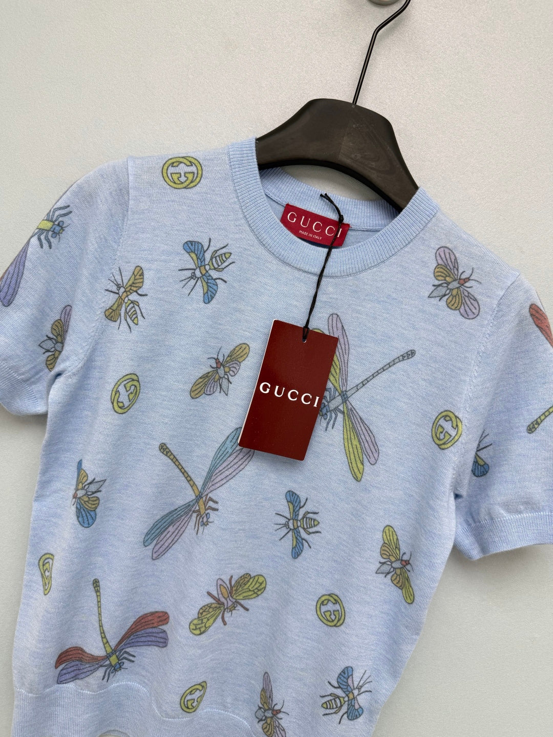 GUCCI 26S SHORT-SLEEVE KNIT SWEATER 390