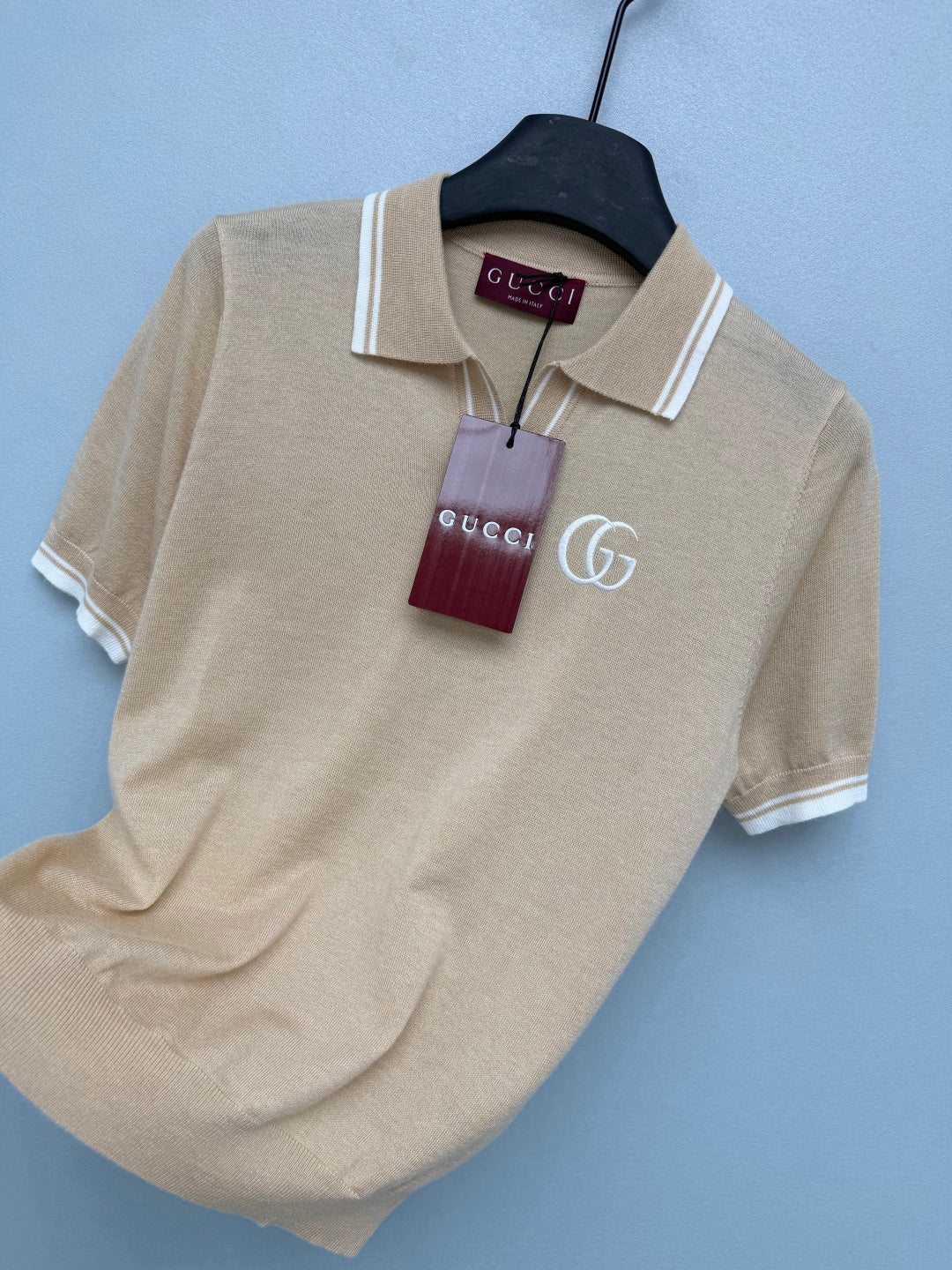 GUCCI 26S KNIT POLO SHIRT 392