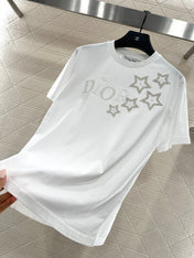 DIOR 25S ROUND-NECK SEQUIN T-SHIRT 731