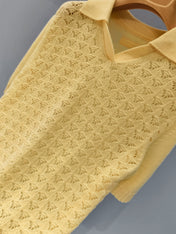 MIUMIU 26S KNITTED POLO SHIRT 882