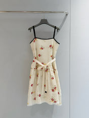 PRADA 26S FLORAL SPAGHETTI STRAP DRESS STYLE 992