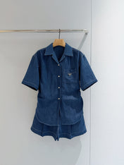 PRADA 26S DENIM JUMPSUIT 996