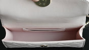 CHANEL 25S KELLY 18 CM IN LIGHT PINK LAMBSKIN