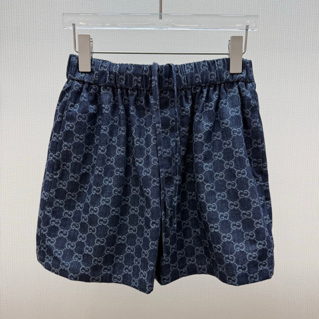 GUCCI 26S DENIM SHORTS 368