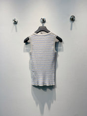 PRADA 26S SLEEVELESS KNIT TOP 1040