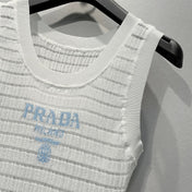 PRADA 26S SLEEVELESS KNIT TOP 1007