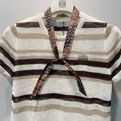 LOEWE 26S SHORT-SLEEVE KNITTED TOP 594