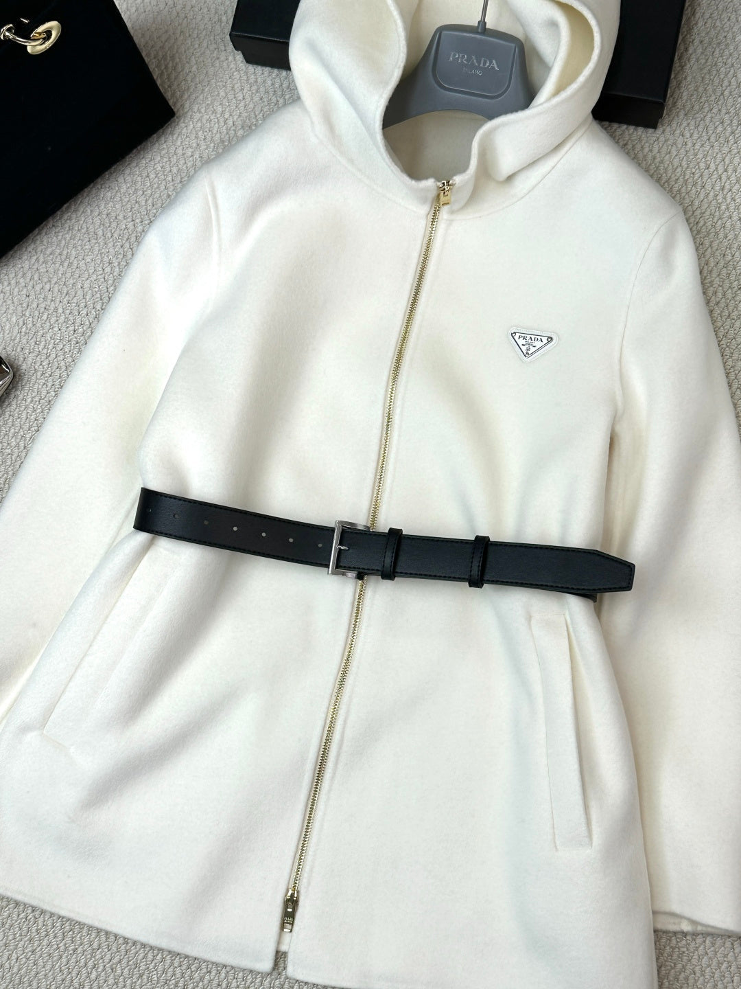 PRADA 25S LONG COAT 471