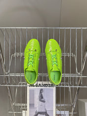 BALENCIAGA 25S SNEAKER IN GREEN CALFSKIN