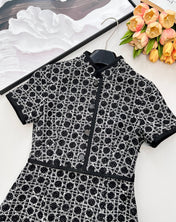 DIOR 26S SHORT-SLEEVE DRESS 979