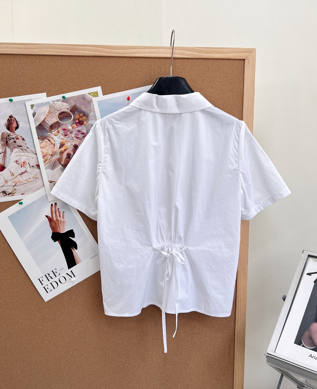 PRADA 26S SHORT WHITE SHIRT 1046