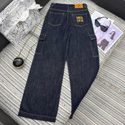 DIOR 26S WIDE-LEG DENIM CARGO PANTS 1377