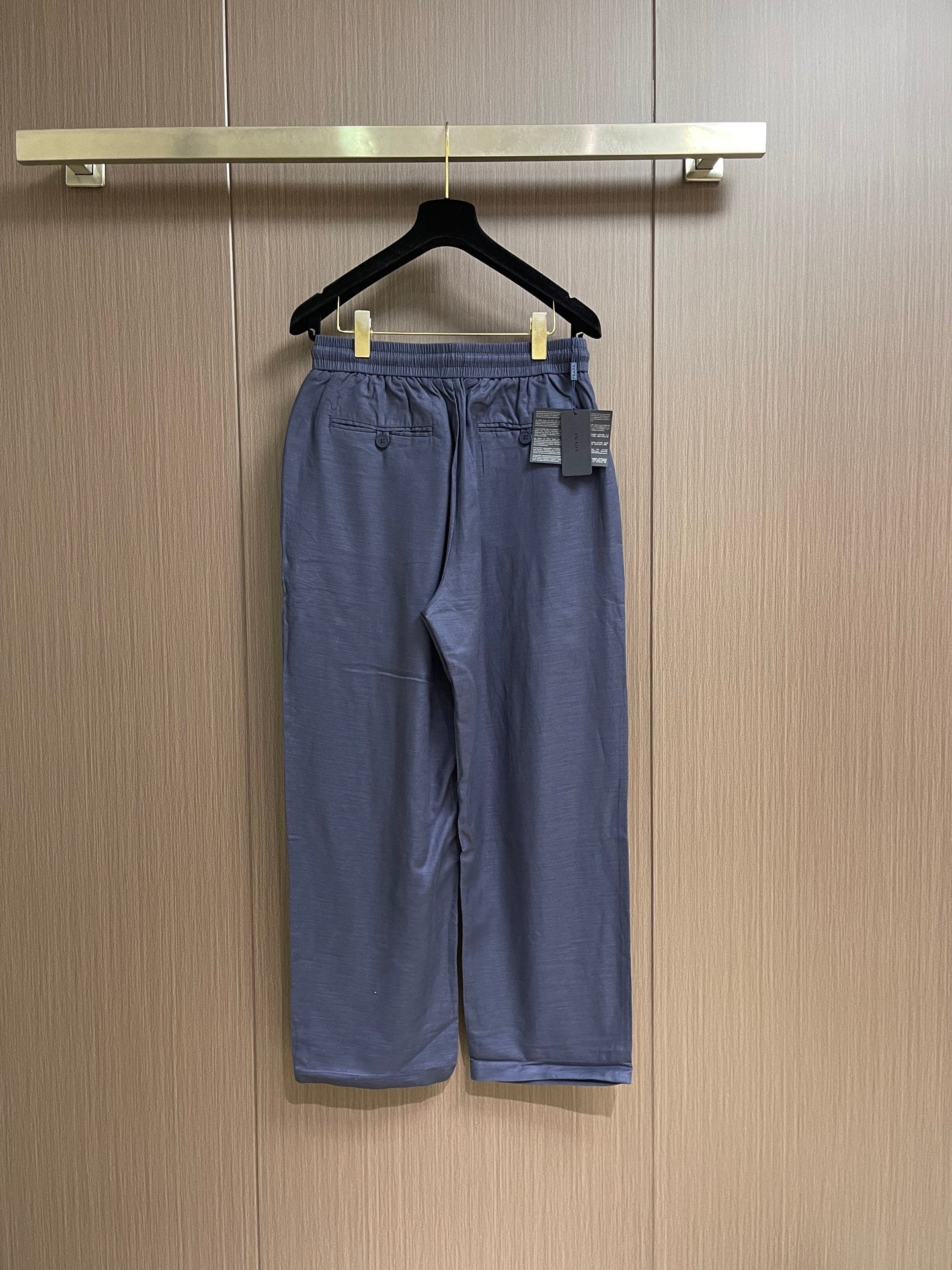 PRADA 26S WIDE-LEG STRAIGHT TROUSERS 1023