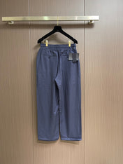 PRADA 26S WIDE-LEG STRAIGHT TROUSERS 1023