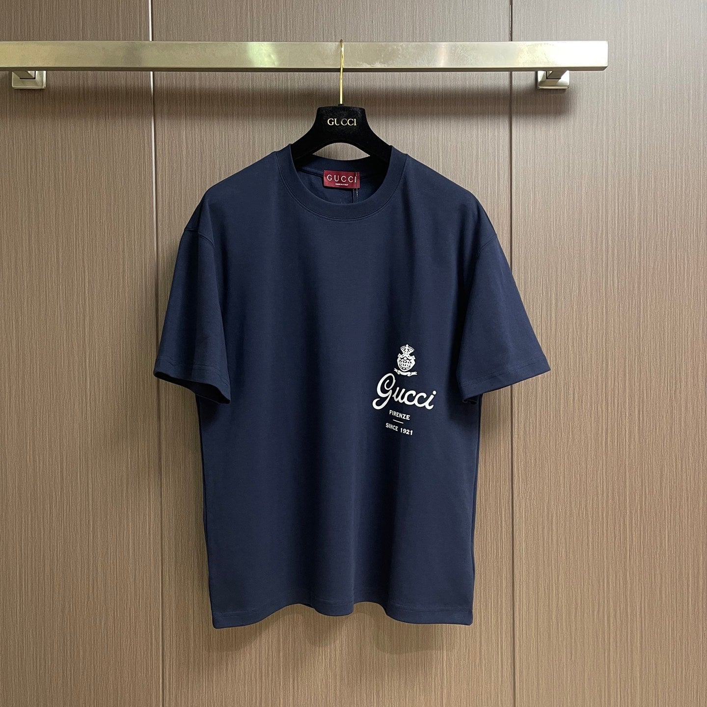 GUCCI 26S SHORT-SLEEVE CREWNECK T-SHIRT 393