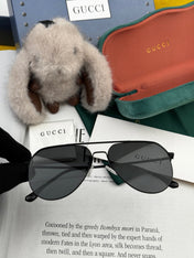 AVIATOR FRAME SUNGLASSES G1702 IN METAL
