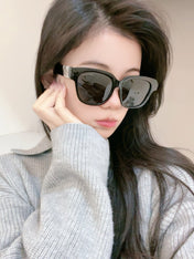 CAT EYE SUNGLASSES L5516 IN ACETATE
