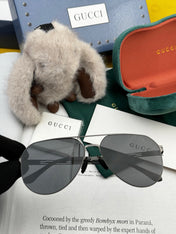 AVIATOR FRAME SUNGLASSES G5882 IN METAL