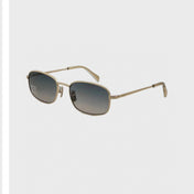 TRIOMPHE RHINESTONE SUNGLASS CL40285U IN METAL WITH CRYSTALS