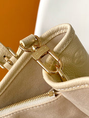 LV 25S BABYLONE TOTE BAG 32 IN CREAM CALFSKIN GOLD HARDWARE