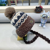 BEANIE HAT IN COLORFUL WOOL 400960
