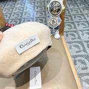AUSTRALIAN BERET HAT IN BEIGE WOOL FELT 431714
