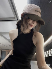 MM BASEBALL CAP IN SHAMPOO PINK FABRIC WITH LOGO EMBROIDERY