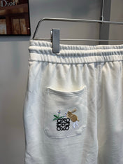 LOEWE 26S EMBROIDERED SWEATSHORTS 537