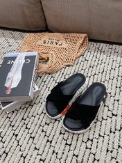 INFRA SANDAL BLACK SUEDE