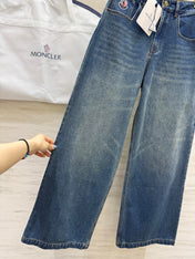 MONCLER 25S STRAIGHT-LEG JEANS 303379