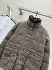 MONCLER 25S TWEED DOWN JACKET 307