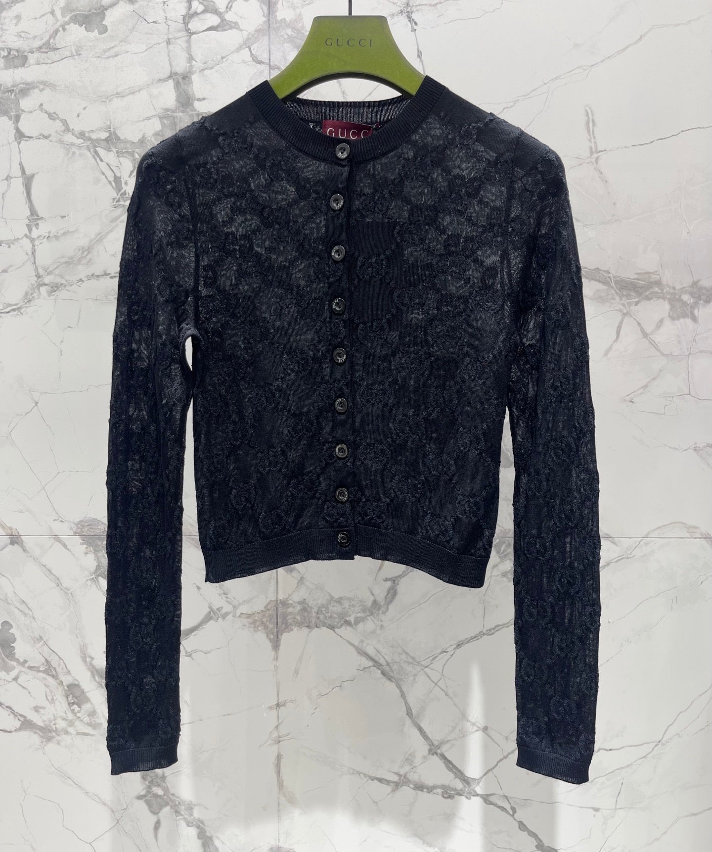 GUCCI 26S ROUND-NECK CARDIGAN 402